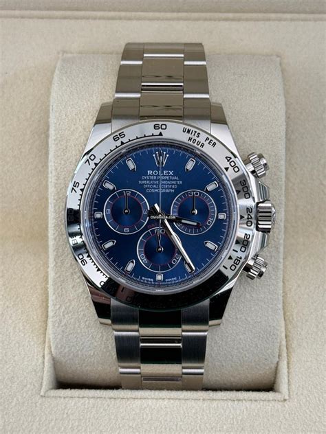 rolex daytona quadrante blu 1980
